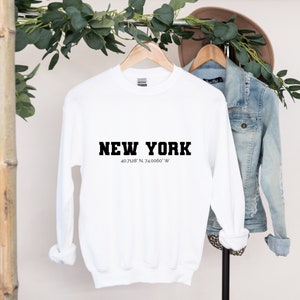 Bluza New York, Bluza NYC, Koszula New York City, Bluza NY, Koszula NYC, Prezent New York, Sweter New York, Prezent dla miłośnika New York