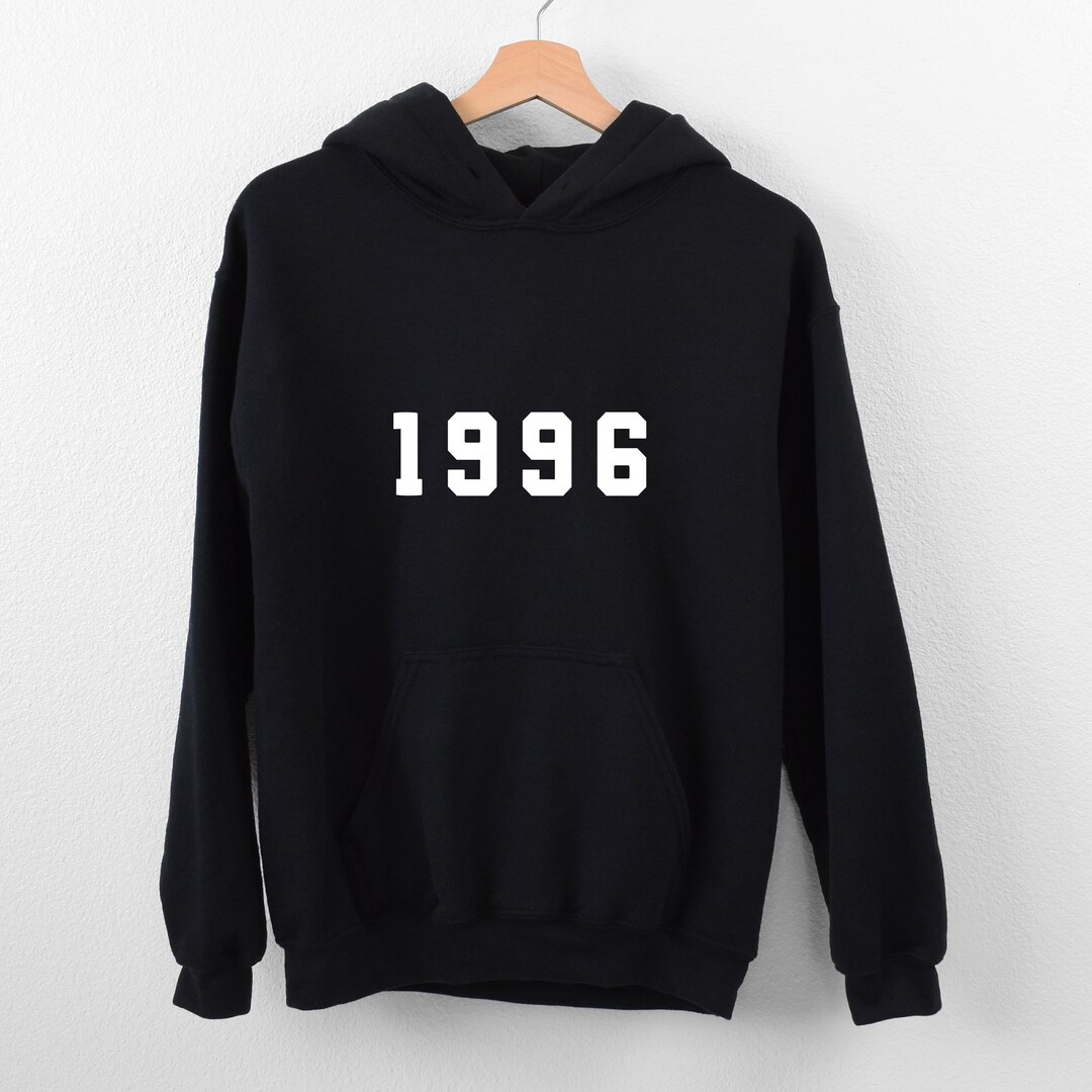1996 Hoodie | 30th Birthday Gift | Vintage 1996 Top | Born in 1996 ...