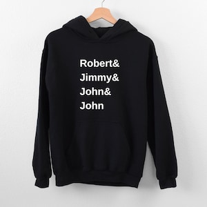 Led Zeppelin Hoodie, Led Zeppelin Shirt, Led Zeppelin Sweatshirt, Robert Plant, Jimmy Page, Led Zeppelin Gift, Vintage Shirt, Zeppelin Top