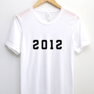 2012 T Shirt, 12th Birthday T Shirt, Born in 2012, 12th bday T Shirt, 2012 Birthday Shirt, 2012 Shirt, 2012 Birthday Gift, Est 2012, 2012