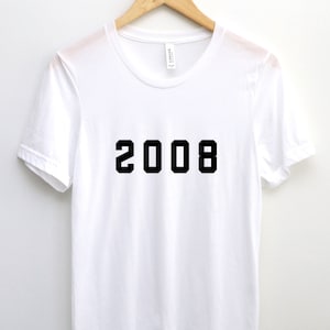 2008 T Shirt, 17th Birthday T Shirt, Born in 2008, 17th bday T Shirt, 2008 Birthday Shirt, 2008 Shirt, 2008 Birthday Gift, Est 2008, 2008