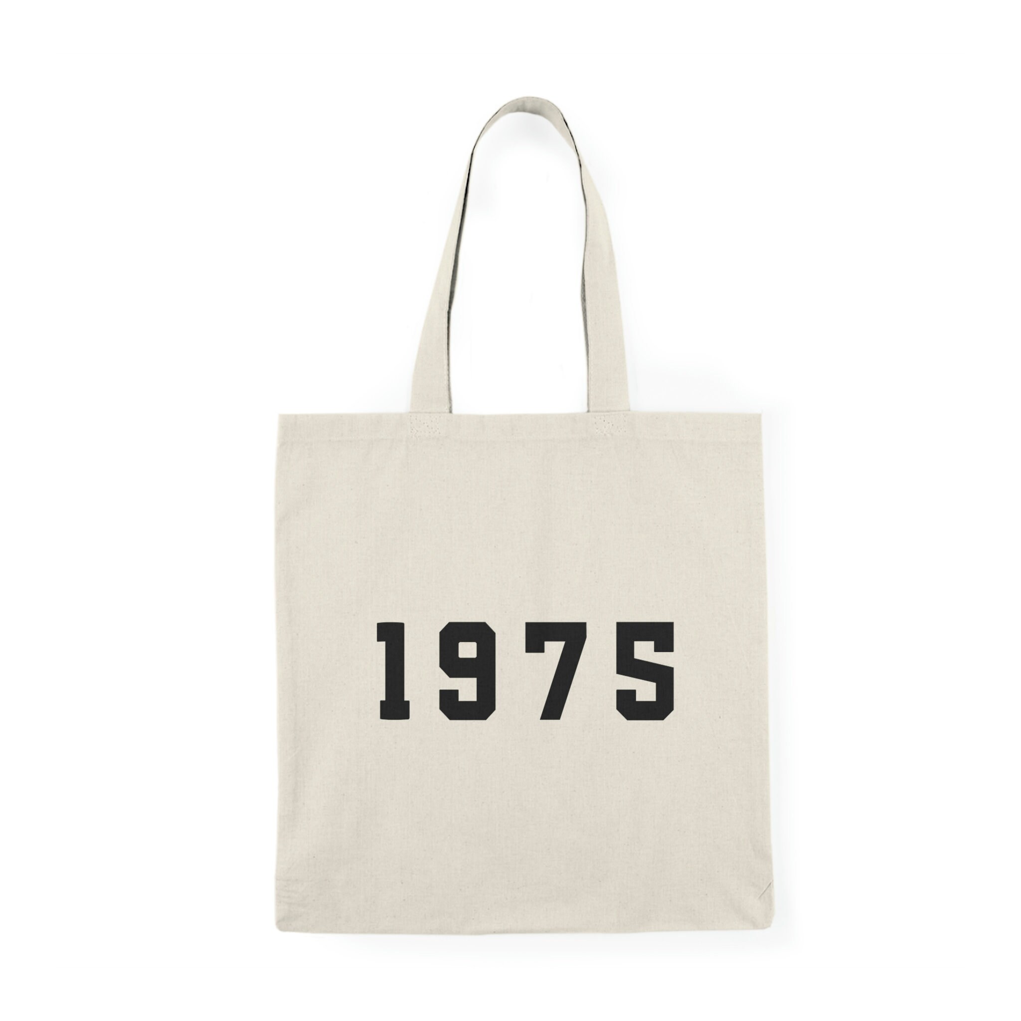 1975年トートバッグ | 51歳の誕生日プレゼント | レトロ1975年コットン