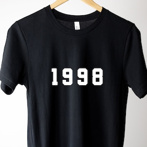 1998 T Shirt, 27th Birthday T Shirt, Born in 1998, 27th bday T Shirt, 1998 Birthday Shirt, 1998 Shirt, 1998 Birthday Gift, Est 1998, 1998