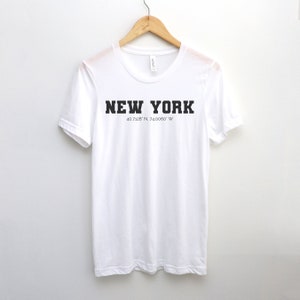 New York T Shirt, NYC Shirt, East Coast Shirt, New York City, New Yorker, New York T-Shirt, New Yorker Shirt, NYC Gifts, New York Lover Gift