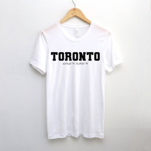 Camiseta de Toronto, Camisa de Toronto, Camiseta de Toronto, Regalo de Toronto Ontario, Camisa de Canadá, Toronto Canadá, Regalo de Toronto, Camiseta de Toronto, Camiseta canadiense