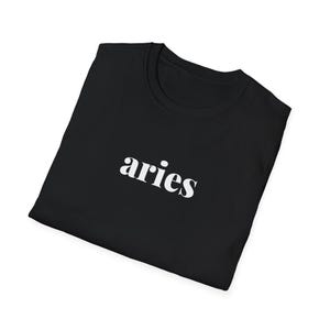 T-shirt Ram | T-shirt sterrenbeeld sterrenbeeld | Minimalistisch T-shirt Ram | Verjaardagscadeau ram afbeelding 8