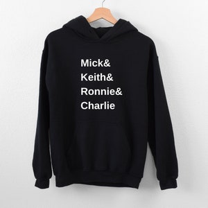 Rolling Stones hoodie, het Rolling Stones shirt, de Rolling Stones, Keith Richards top, Rolling Stones hoodie, de Rolling Stones top