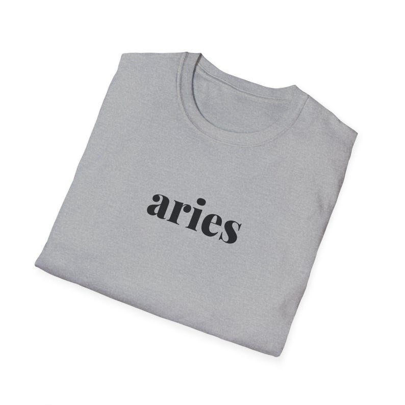 T-shirt Ram | T-shirt sterrenbeeld sterrenbeeld | Minimalistisch T-shirt Ram | Verjaardagscadeau ram afbeelding 11