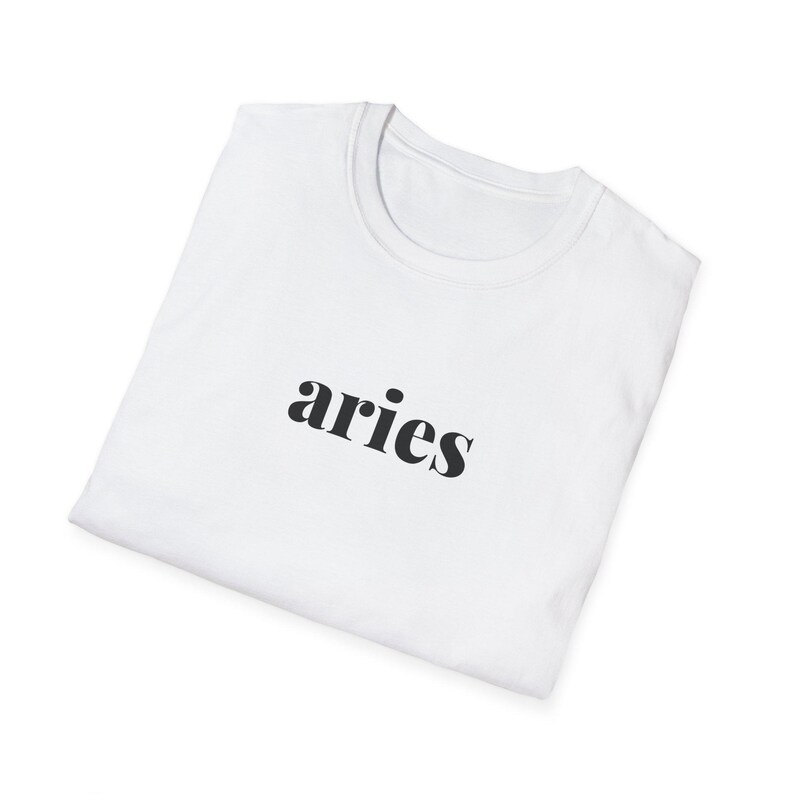 T-shirt Ram | T-shirt sterrenbeeld sterrenbeeld | Minimalistisch T-shirt Ram | Verjaardagscadeau ram afbeelding 13