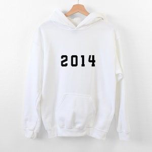 2014 Hoodie, 10th Birthday Hoodie, Born in the 10s, Vintage 2014 Top, Born in 2014 Hoodie, 2014 shirt, 2014 Birthday Gift, 2014