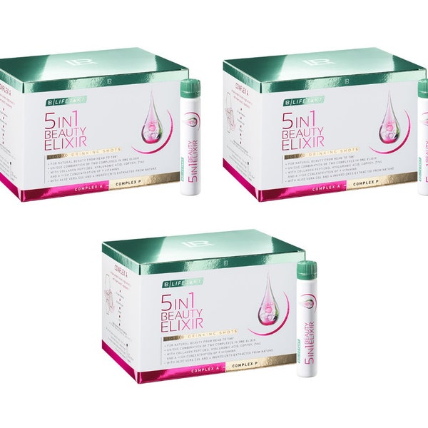 3x LR LIFETAKT 5in1 Beauty Elixir 750ml