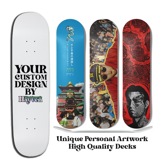 Psicológico difícil Seguro Custom Designed Skateboard Decks High Quality Professional - Etsy