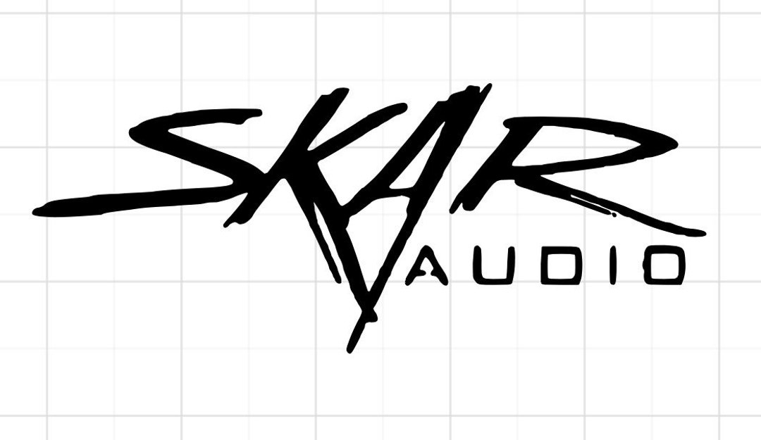 Skar Audio Decal Car Decal Window Sticker Etsy