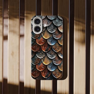 Dragon Phone Case, Leather-style iphone 16e case, Fantasy Phone Case, Cell Phone Case, iPhone 13 14 15 16 Pro Max Galaxy s25 Tough Case