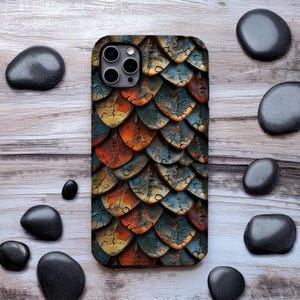 Metallic Dragon Phone Case, iphone 16e case, Fantasy Phone Case, Dark Cell Phone Case, iPhone 13 14 15 16 Pro Max Galaxy s25 Ultra Tough