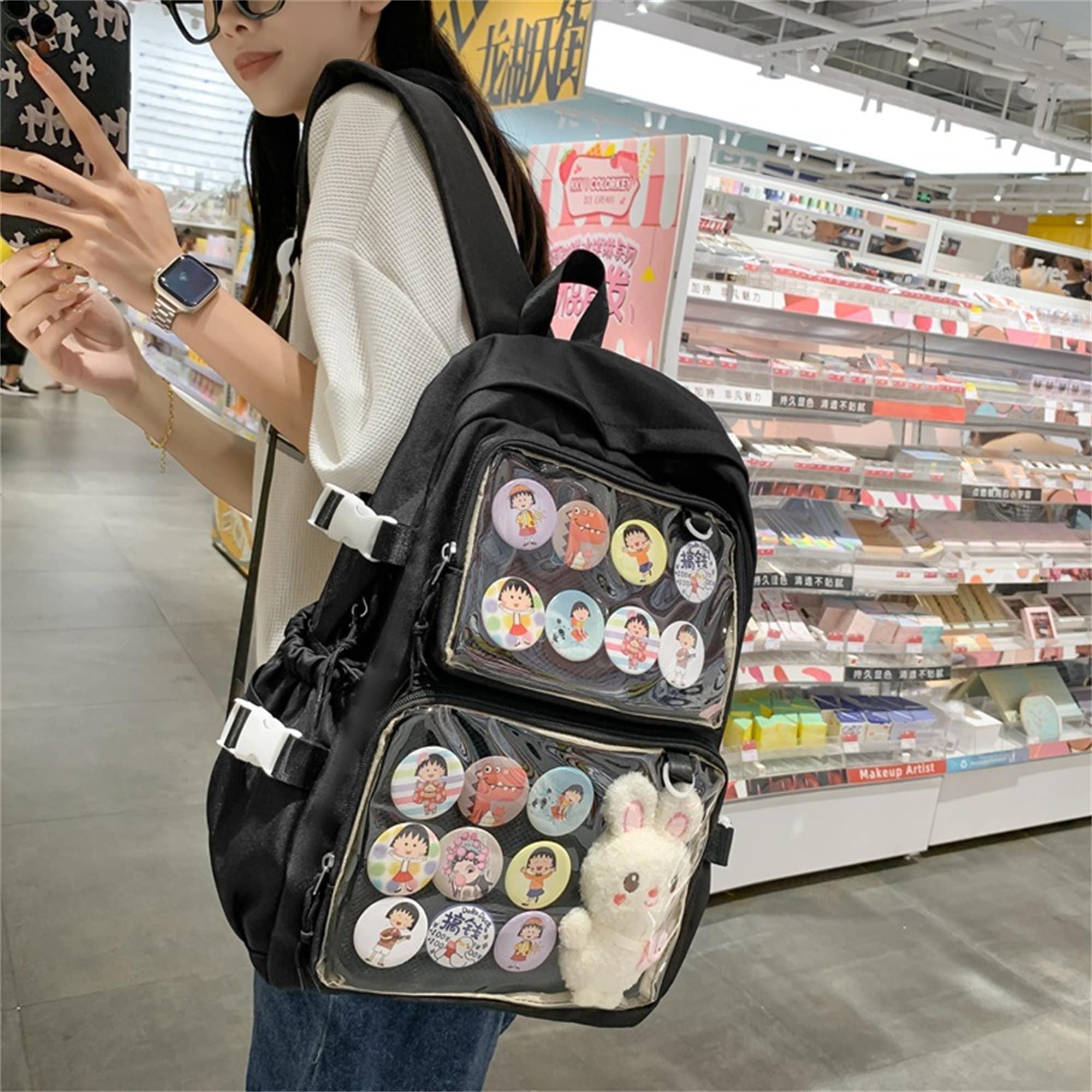 Kawaii Ita Backpack Pin Display Backpack Pin Backpack Ita Etsy