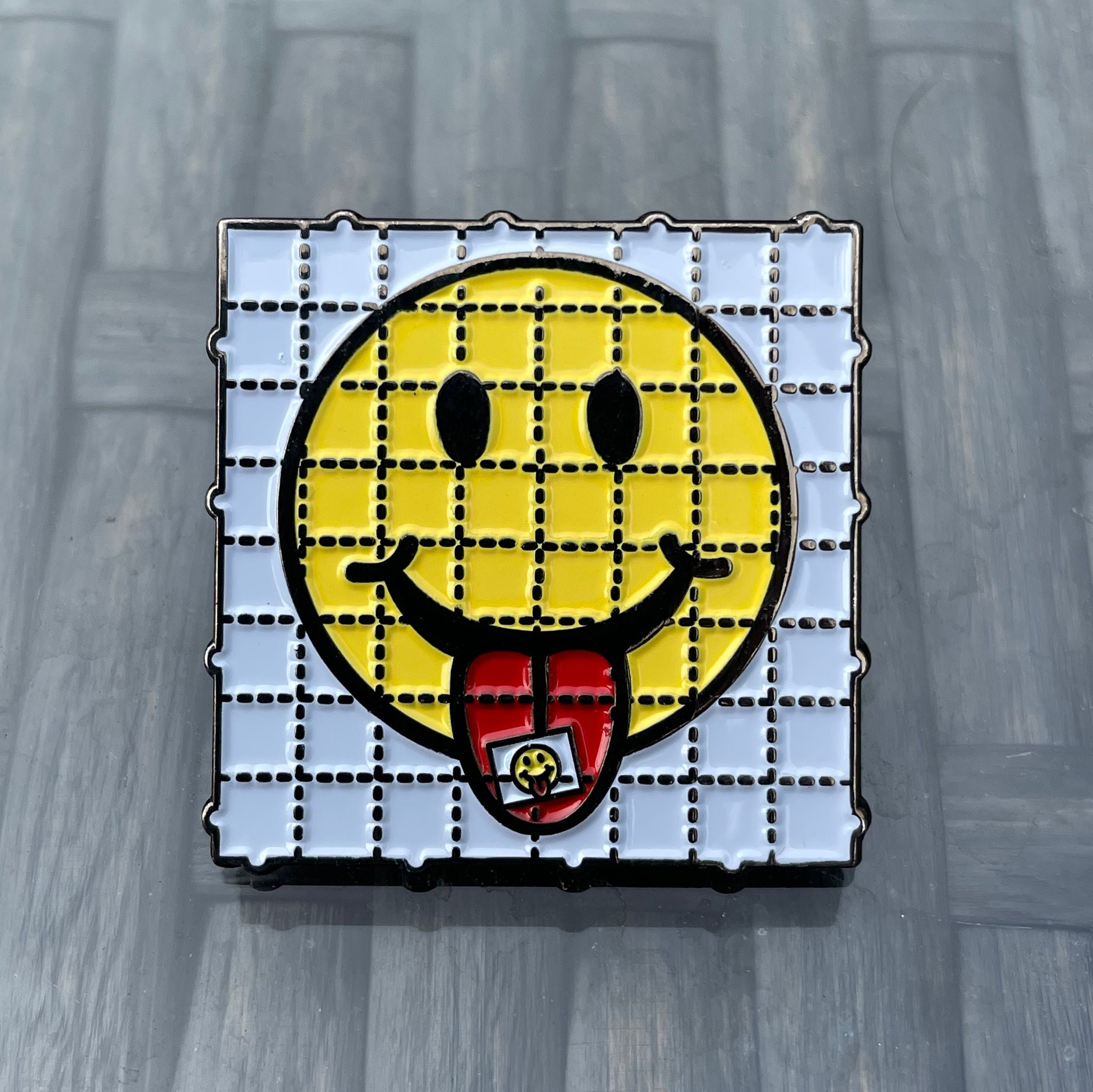 ACID SMILE Sticker for Sale by powderkarma