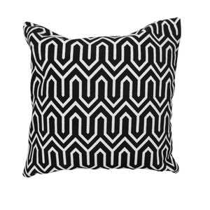 FILIZ || Decorative Farmhouse Pillow Cover, Black White Pillow Cover, Luxury Home Pillow, Designer Pillow, Throw Pillow Cover 18&#39; 20&#39;