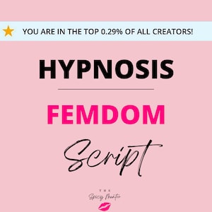 Hypnotic JOI FemDom Domination - Adult Content Script | OnlyFans | Fansly | ManyVids | Sex Work Tips | IWantClips | LoyalFans | Clips4Sale