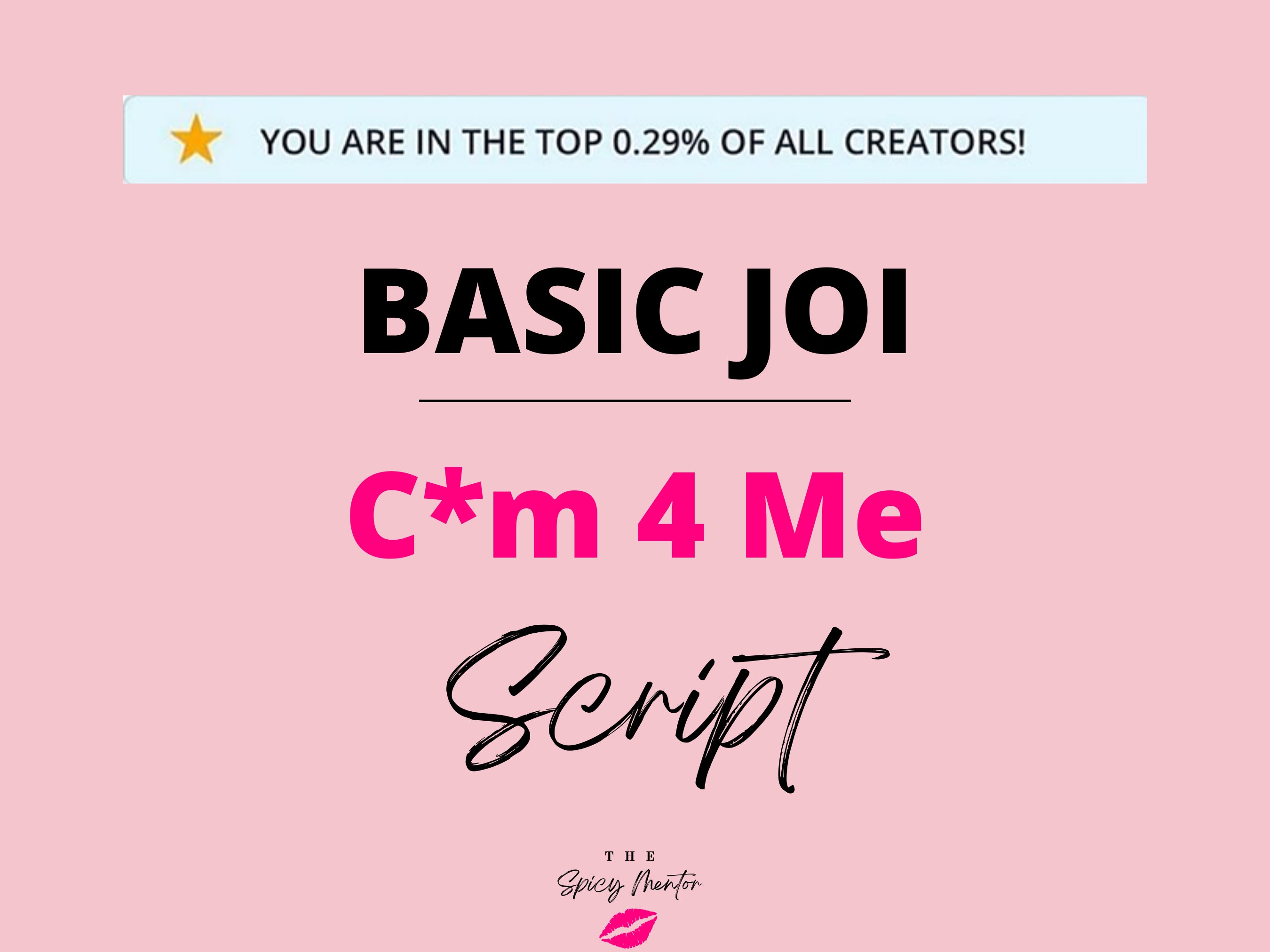 Joi Script Vanilla Adult Industry Joi Scripts Onlyfans Joi Etsy Australia