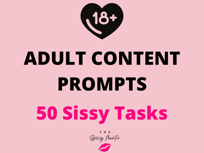 50 Sissy Tasks | Domination| Adult Industry Humiliation FemDom | Onlyfans S*xting | Twitch Camgirl Snapchat Fansly S*xting 