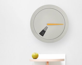 Minimalist Handmade Wall Clock: Modern Home Decor (42cm)