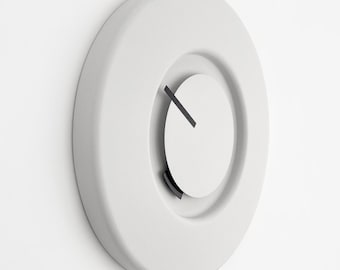 Reloj de pared minimalista: decoración moderna para el hogar, mecanismo silencioso