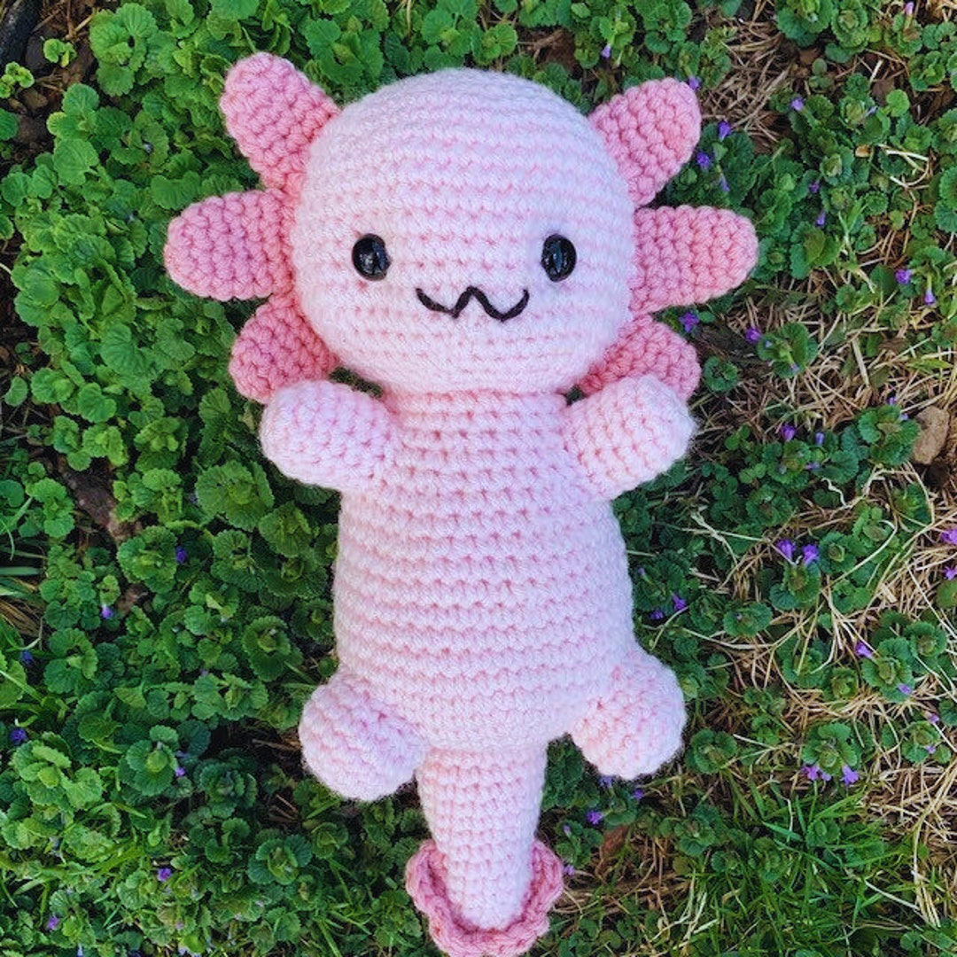 Velvet Axolotl Pattern for Crochet - Etsy