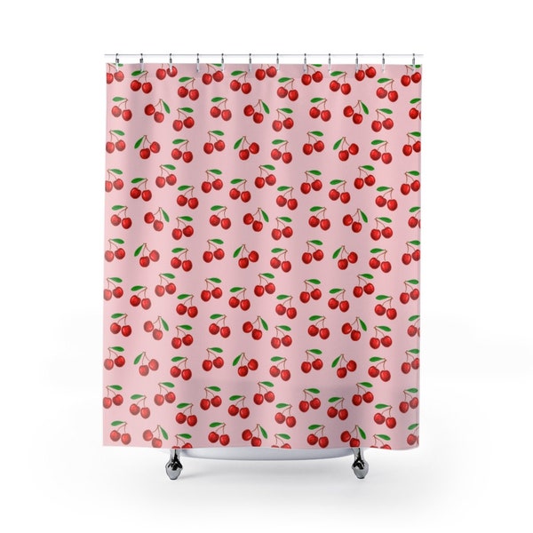 Pink Shower Curtain Etsy