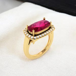 Ruby ring,Ruby GoldRingDiamond Promise Ring, statement rings, 925 silver rings, ruby silver rings,Rings for women&#39;s, pink gemstone rings