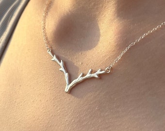 Branch pendant, 925 Sterling silver