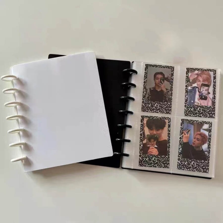 Personalized Loose-leaf Self-adhesive Photo Album Ring Binder