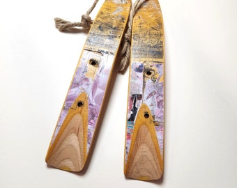 Schuhlöffel / Schuhanzieher aus altem Skateboard Upcycling (mittelgroß)