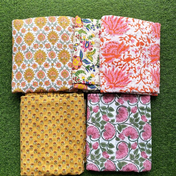 Indian Block Print Fabrics Etsy Australia