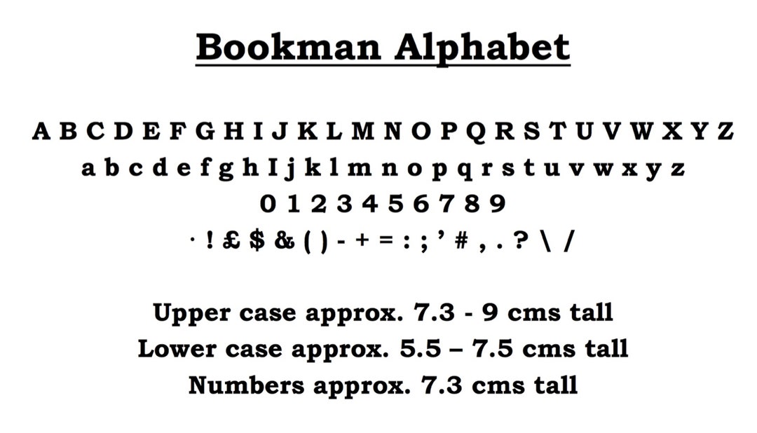 Bookman ALPHABET Book Folding Pattern. DIY Home Decor Book Art Template ...