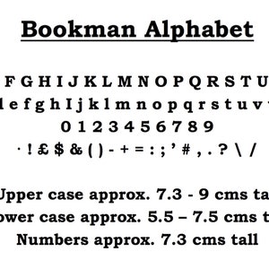 Bookman Alphabet Book Folding Pattern: DIY Template (PDF Printables)