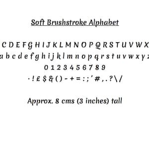Brushstroke Alphabet Book Folding Pattern: DIY Template (PDF Pattern)