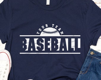 Baseball Team Logo SVG: Cricut & Silhouette Cut Files (Digital Download)