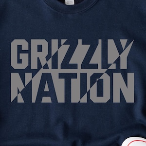 Grizzly Nation Svg, Grizzlies Mascot Svg, Grizzlies School Spirit Svg, Grizzlies , Cricut, Silhouette, Grizzly Nation Png, Grizzlies Svg Png
