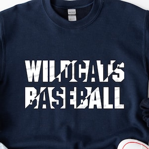 Wildcats baseball svg, wildcats baseball, Wildcats svg, Wildcat svg sports, Digital Cut File, School Pride Svg, Silhouette, Cricut Cut File