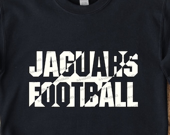 Jaguars Football SVG PNG: T-Shirt Design Cut Files (Digital Download)