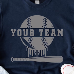Baseball Svg, Baseball Team Template, Team Shirts, Baseball Team Logo Svg, Cricut, Silhouette, Baseball Team Svg, Svg for Mom, Png Dxf Eps