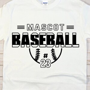 Baseball Svg, Baseball Png, Baseball Shirt Svg, Baseball Team Template, Team Logo Svg, Baseball Mom Svg, Cricut, Silhouette, Svg Png Dxf Eps
