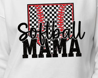 Softball Mama Design, Game Day Graphic (svg, png, eps, pdf)