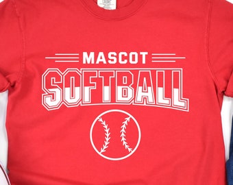 Softball Team SVG Template: Cricut & Silhouette Designs (Digital Download)