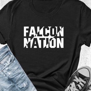 Falcon Nation svg, Falcons Mascot svg, Falcons School Spirit svg, Falcons png, Falcon svg, Cricut, Silhouette, Falcons Team svg, png eps dxf