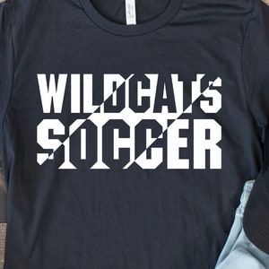 Wildcats Soccer Svg, Wildcats Soccer Png, Wildcat Svg Png, Wildcats Mascot Svg, Wildcats Svg Sports, School Pride Svg, Cricut, Soccer Svg