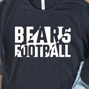 Bears Football Svg, Bears Football Png, Bears Svg, Bear Svg Png, Cricut Svg, Bears Png, Bears Mascot Svg, Sport Svg, Football Svg Png
