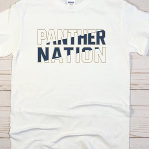 Panther Nation SVG: School Spirit Design (digitale download)
