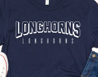 Longhorns Mascot SVG PNG: School Team File (Cricut, Silhouette)